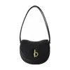 Burberry Women's Elegant Leather Bag For All Occasions In Black
