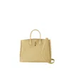 Burberry Mini Rocking Horse Shopper Handbag In Brown