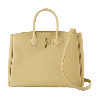 Burberry Small Rocking Horse Shopper Bag In Sand
