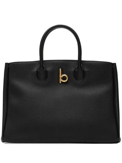 Burberry Small Rocking Horse Tote Bags In Schwarz