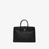 Burberry Small Rocking Horse Tote Bags In Black