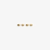 Burberry Small Spear Stud Earrings In Gold
