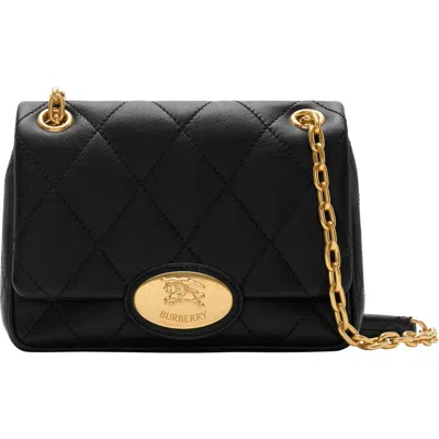 Burberry Small Strand Bag In Black