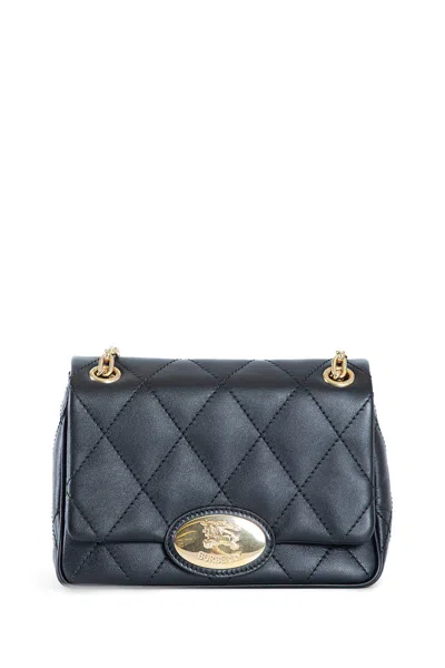 Burberry Small Strand Bag In Black