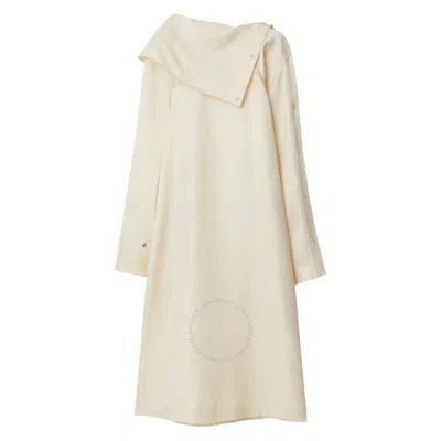Burberry Snap-button Dress In Sand