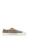 Burberry Check Motif Canvas Sneakers In Multi