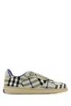 Burberry Women Embroidered Canvas Terrace Sneakers