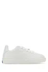 Burberry Women Box Sneaker In Leather