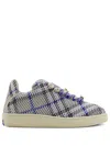 Burberry Box Checked Knitted Sneakers