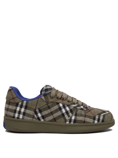 Burberry Men's Sneakers & Slip-on In Green