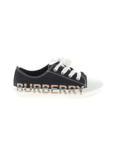 Pre-owned Burberry Kids' Sneakers In Black