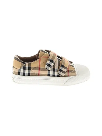 Pre-owned Burberry Kids' Sneakers In Brown