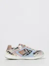 Burberry Mesh And Suede Matrix Style Sneakers In Multi
