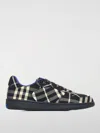 Burberry Terrace Black Polyester Blend Sneakers In Schwarz