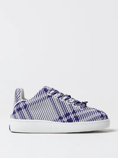 Burberry Sneakers  Men Color Blue In 蓝色