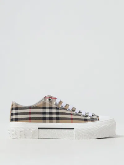 BURBERRY SNEAKERS BURBERRY WOMAN COLOR BEIGE,F76008022