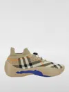 Burberry 'checkered Knit Neptune Sne In Sand