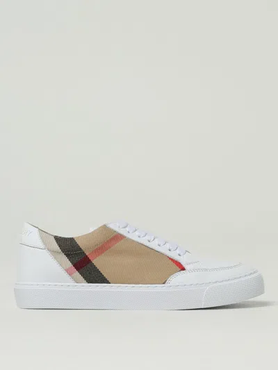BURBERRY SNEAKERS BURBERRY WOMAN COLOR WHITE,H16812001