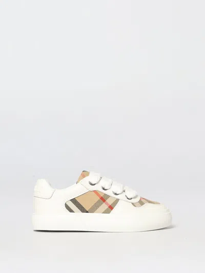 BURBERRY BURBERRY SNEAKERS KIDS COLOR WHITE,H86854001