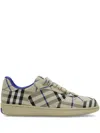 Burberry Checkered Print Low-top Sneakers In Neutrals