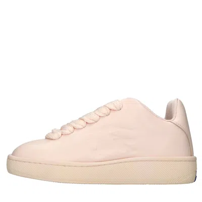 Burberry Ws62 Padded Collar Low-top Sneakers In Pink