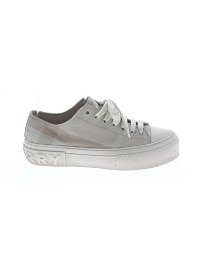 Pre-owned Burberry Sneakers In Tan