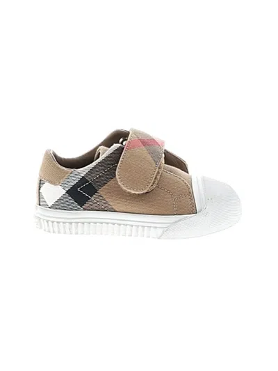 Pre-owned Burberry Kids' Sneakers In Tan