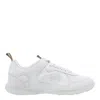 Burberry Leather Matrix Sneakers In White