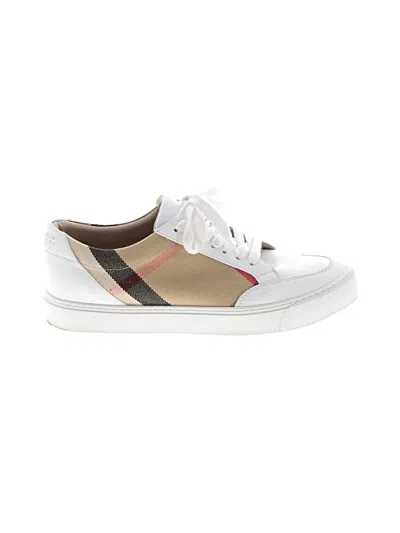Pre-owned Burberry Sneakers In White