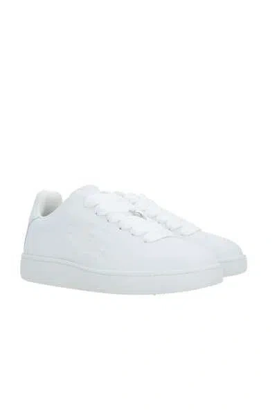 Burberry Sneakers In White