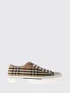 Burberry Check Platform Low Top Sneakers Archive Beige Ip Check In Brown