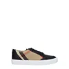 Burberry Sneakers Women Fabric Beige/black