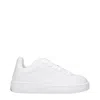 Burberry Women Box Sneaker In Leather