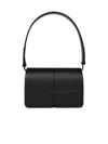 Burberry Snip Foldover In Black