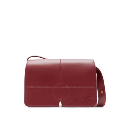 BURBERRY BURBERRY SNIP CALF LEATHER SHOULDER BAG