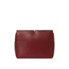 Burberry Snip Chain-linked Clutch Bag In Red