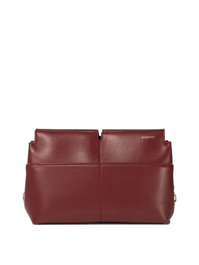 Burberry Snip Crossbody Bags In Red