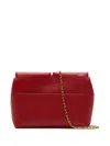 Burberry Snip Clutch Bag In Red