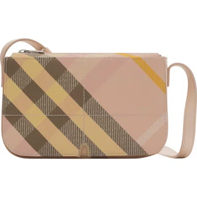 Burberry Snip Crossbody Bag In Teacup