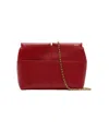 Burberry Snip Clutch Bag In Red