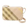 Burberry Snip Check Crossbody Bag In Pink
