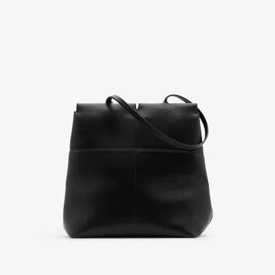 Burberry Snip Tote In Black