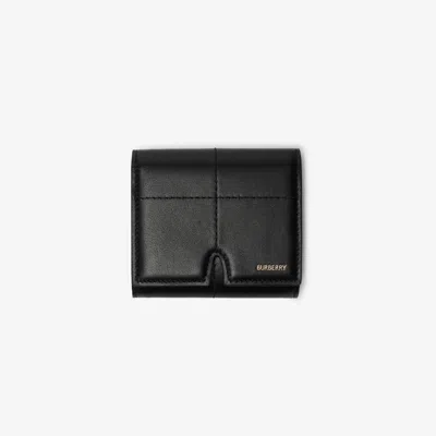 Burberry Snip Wallet In Black