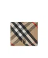 Burberry Woman Embroidered Canvas Card Holder In Multicolor