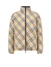 Burberry Snowdon Traditional Check Reversible Jacket In Neutral