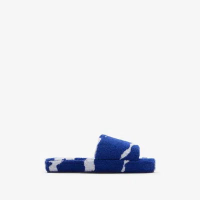 BURBERRY BURBERRY SNUG COTTON SLIPPERS