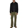 Burberry Cotton Gabardine Chester Harrington Jacket In Black