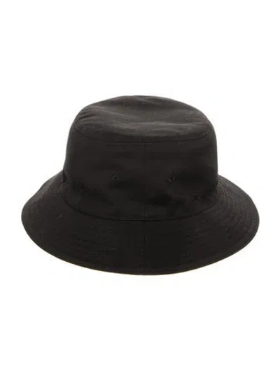 Pre-owned Burberry Solid Bucket Hat In Black