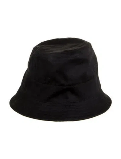 Pre-owned Burberry Solid Bucket Hat In Blue