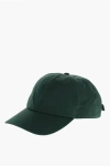 Burberry Solid Color Cap With Embroidered Logo